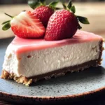 Decadent Delight: Creamy Strawberry Cheesecake