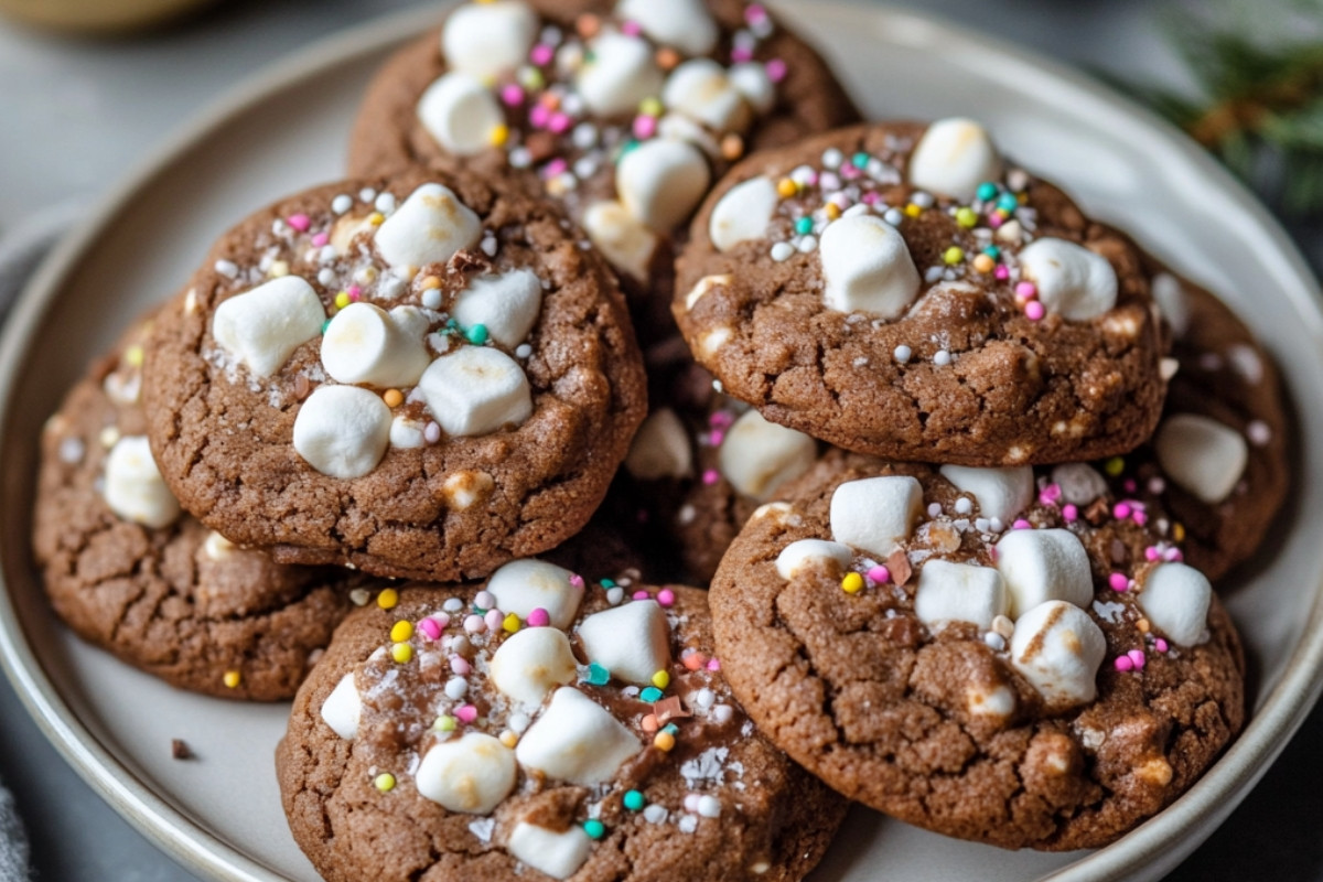 Decadent Delight Marshmallow Cocoa Cookies Recipe