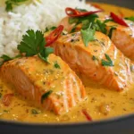 Delicious Coconut Curry Salmon Delight