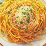 Delicious Spaghetti with Bold Garlic Flavor Recipe