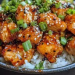 Delicious Spicy Honey Chicken Bowls