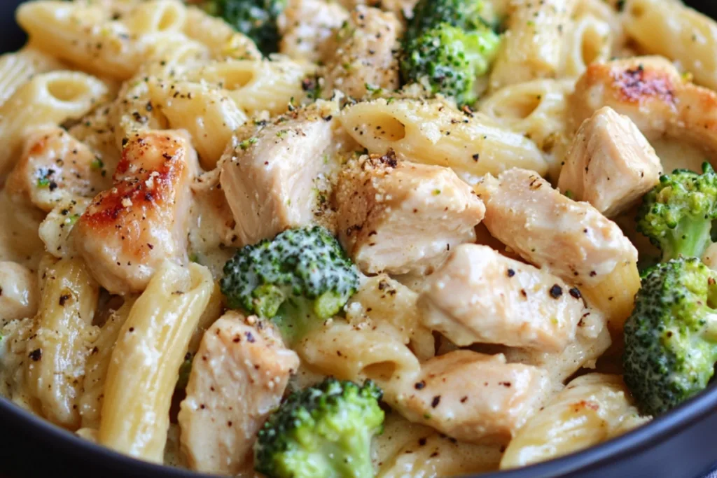 Deliciously Creamy Chicken and Broccoli Pasta Recipe