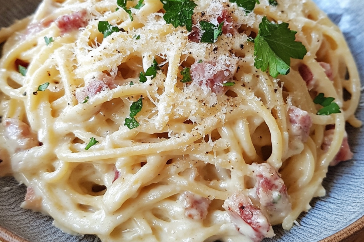 Deliciously Creamy Spaghetti Carbonara Recipe