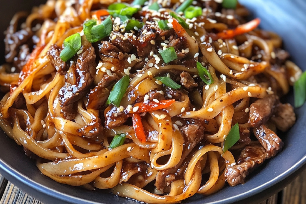 Deliciously Irresistible Hoisin Beef Noodles Recipe