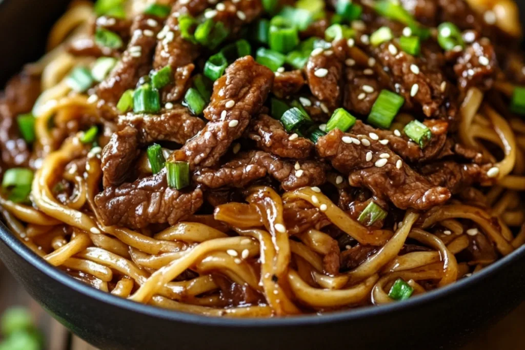 Deliciously Satisfying Hoisin Beef Noodles Recipe