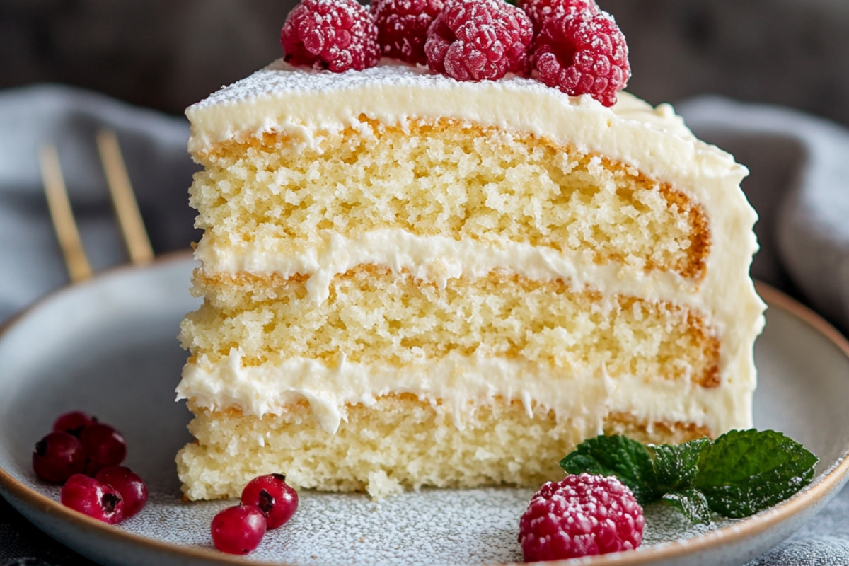 Deliciously Simple Vanilla Cake Recipe