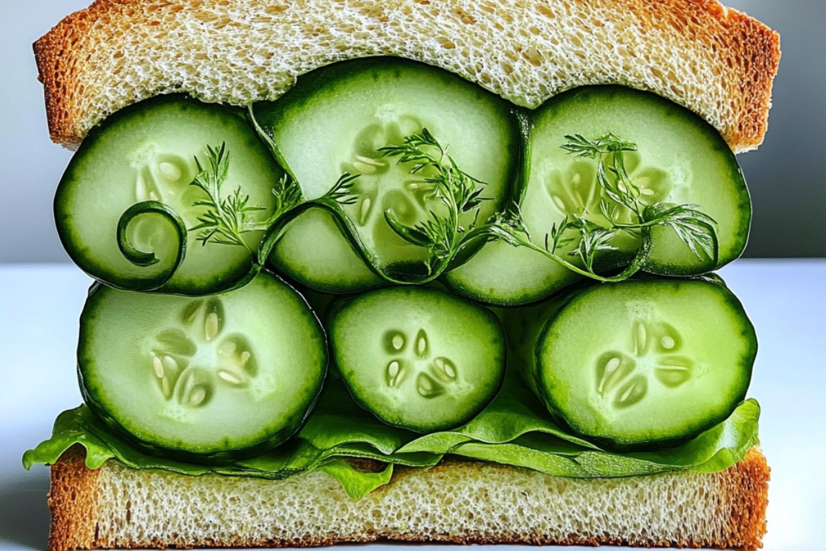 Delightful Cucumber Sandwich Sensation