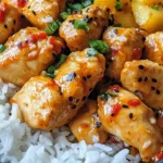 Hawaiian Chicken with Coconut Rice Recipe