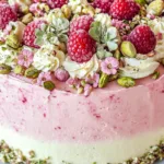 Heavenly Delight: Irresistible Raspberry-Pistachio Cake Recipe