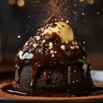 Indulgent Decadent Molten Lava Cake Explosion