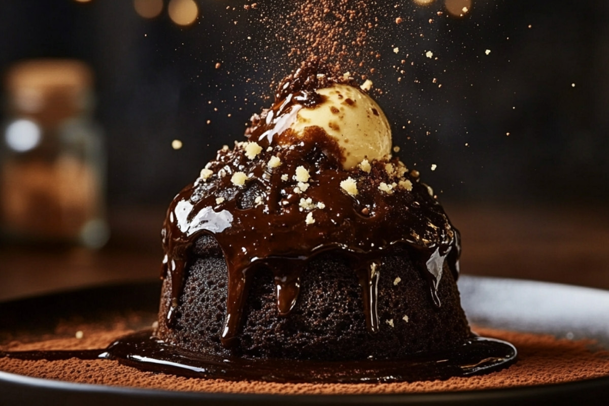 Indulgent Decadent Molten Lava Cake Explosion