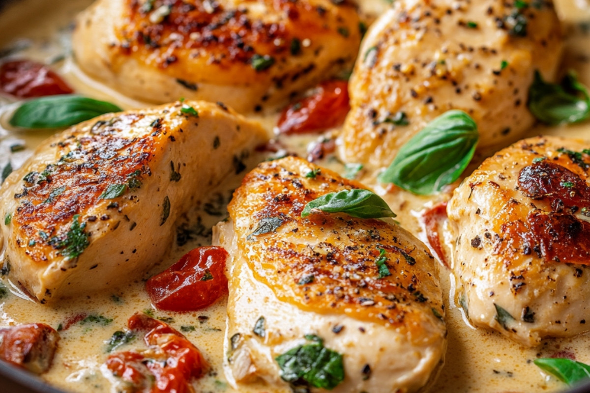 Irresistible Creamy Tuscan Chicken Delight Recipe