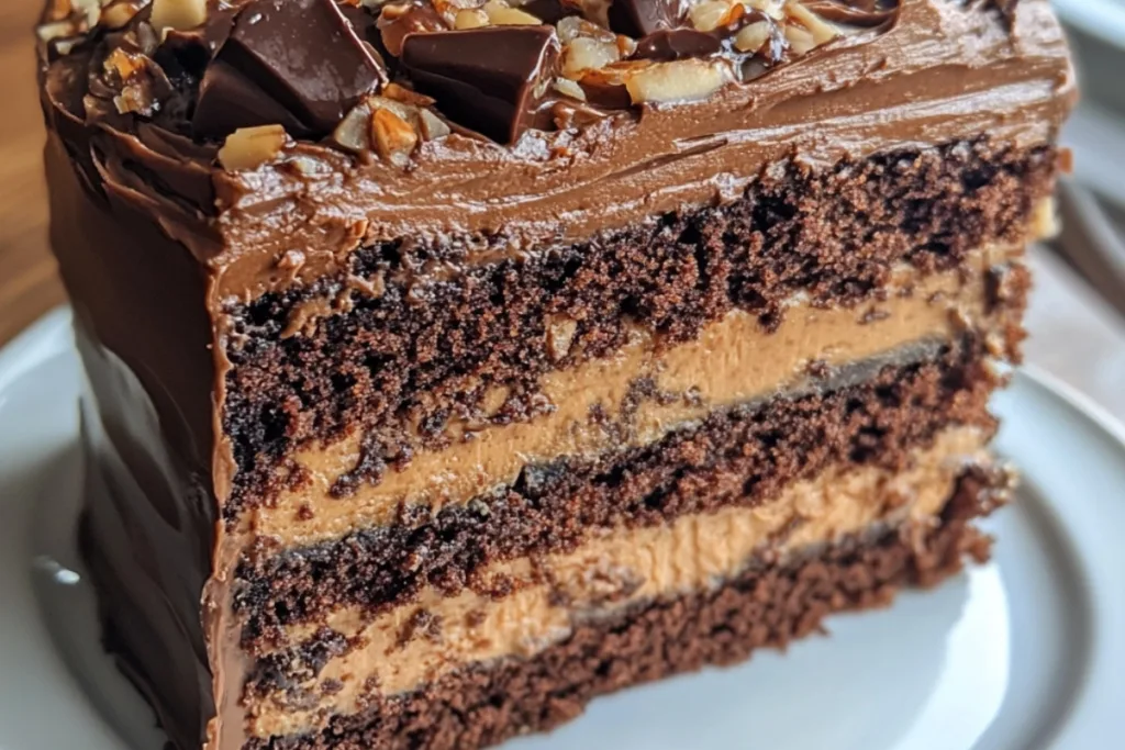 Irresistible Decadent Snickers Cake