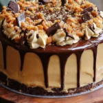 Irresistible Decadent Toffee Delight Cake