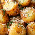 Irresistible Golden Parmesan-Crusted Potatoes Recipe