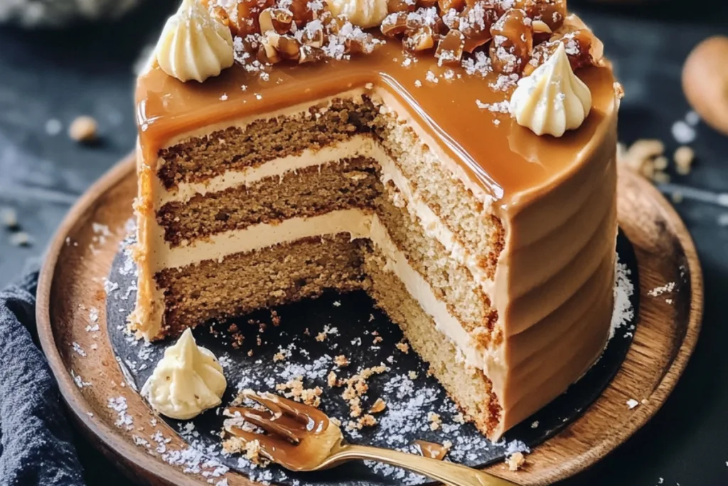 Irresistible Salted Caramel Delight Cake Recipe