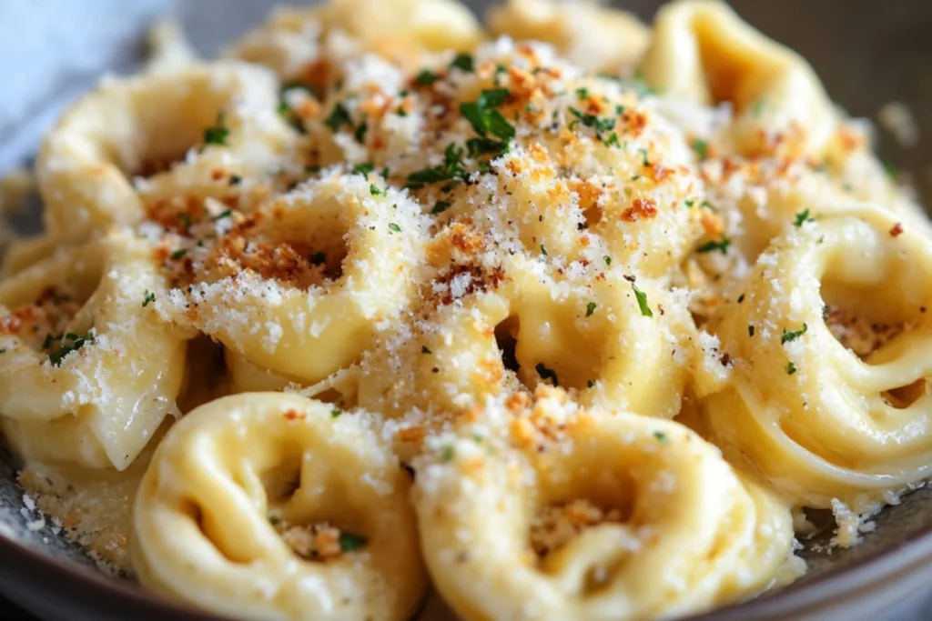 Irresistibly Crunchy Parmesan Tortellini Recipe