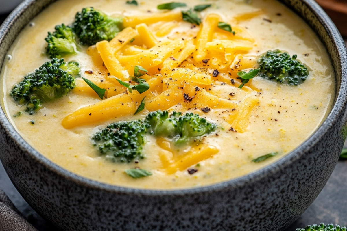 Irresistibly Delicious Protein-Packed Broccoli Cheddar Soup Recipe