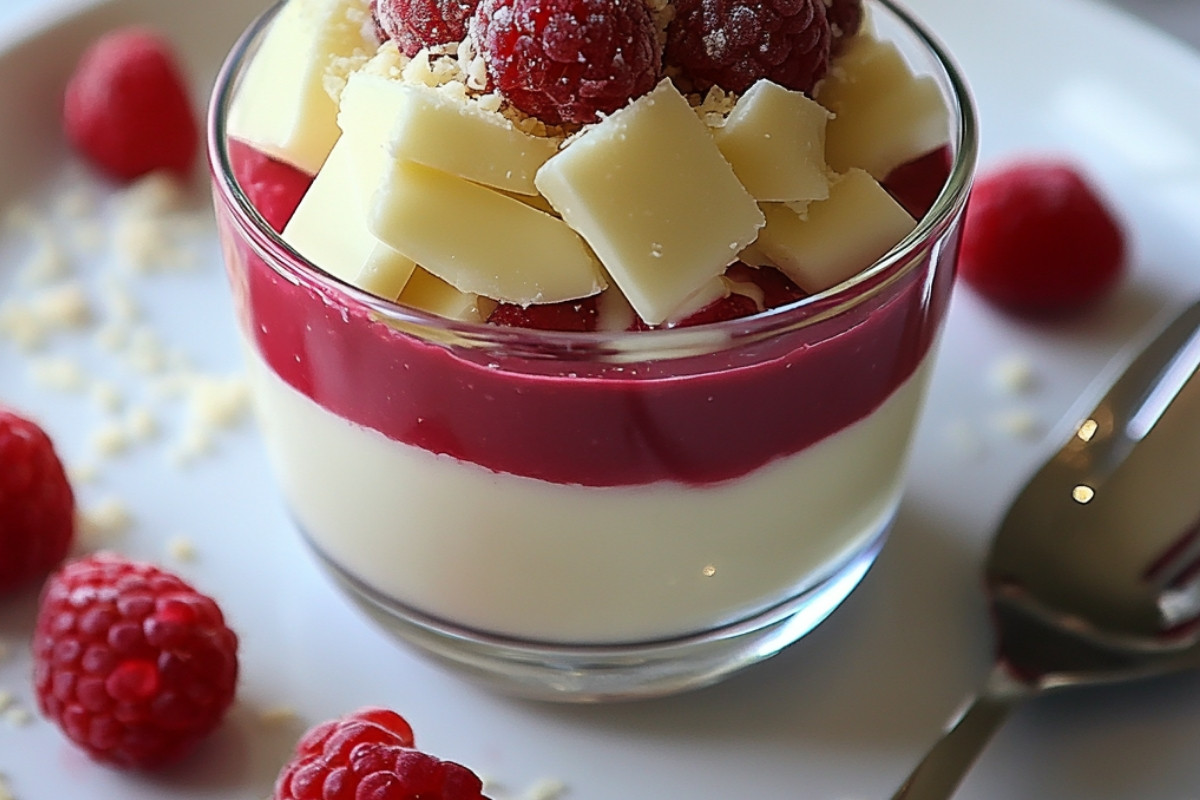 Irresistibly Delicious White Chocolate Raspberry Delight Recipe