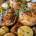 Lemon Balsamic Chicken and Potatoes Recipe