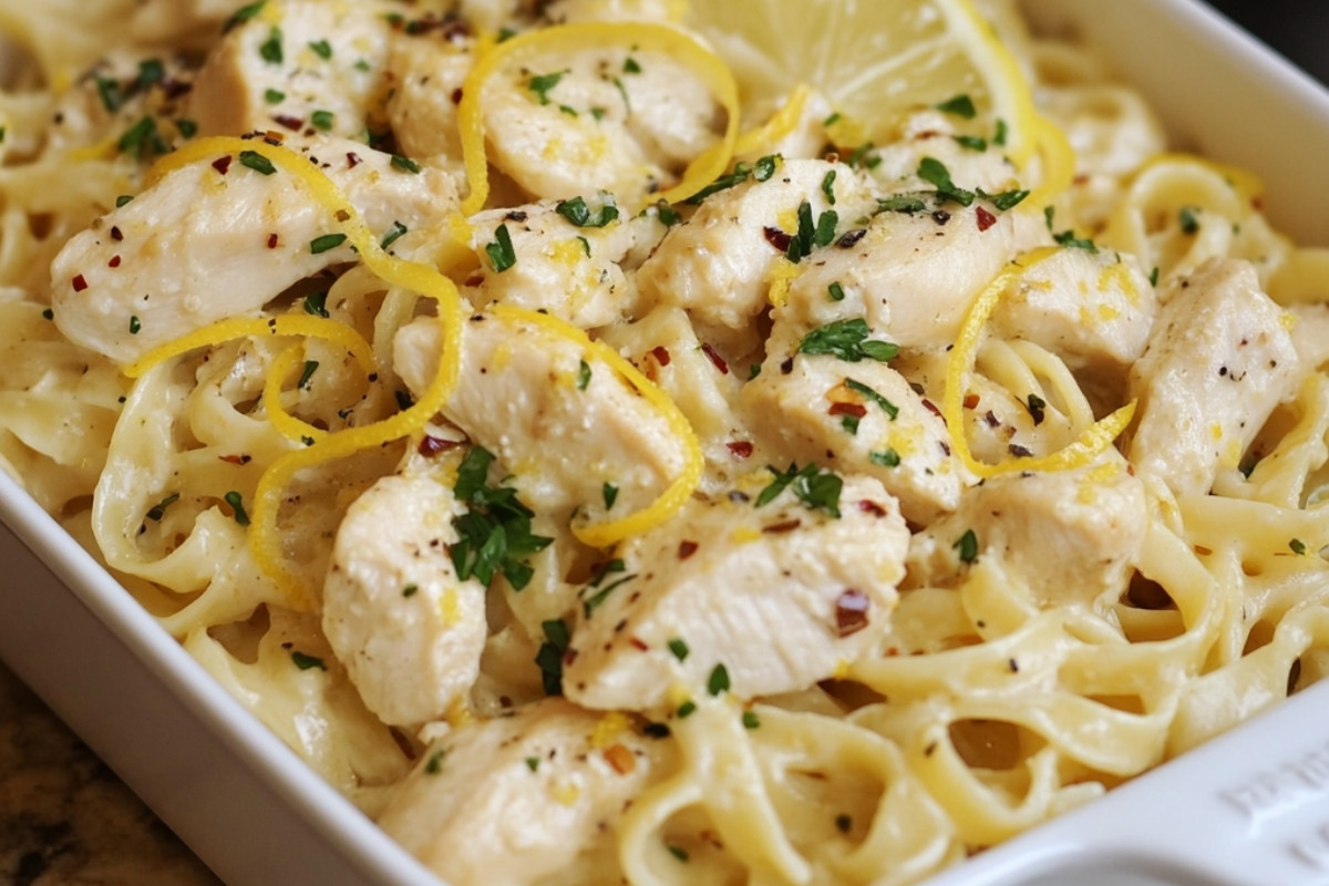 Lemon Chicken Pasta Recipe