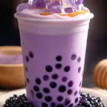 Purple Bliss Boba Tea